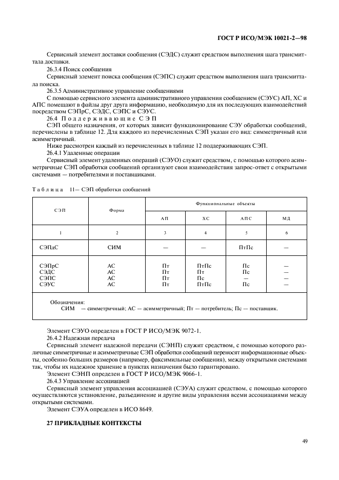 ГОСТ Р ИСО/МЭК 10021-2-98