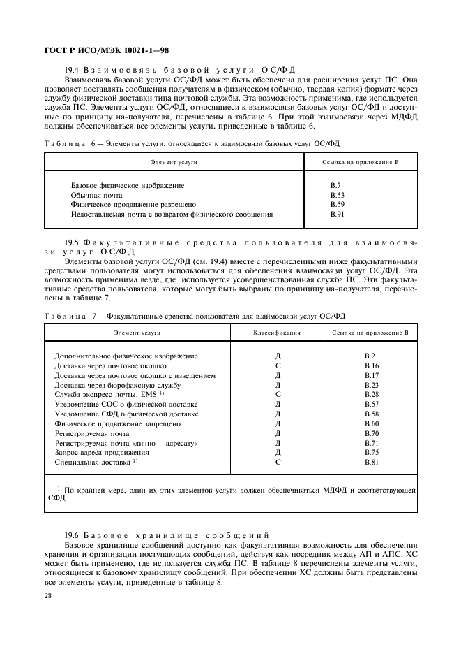 ГОСТ Р ИСО/МЭК 10021-1-98