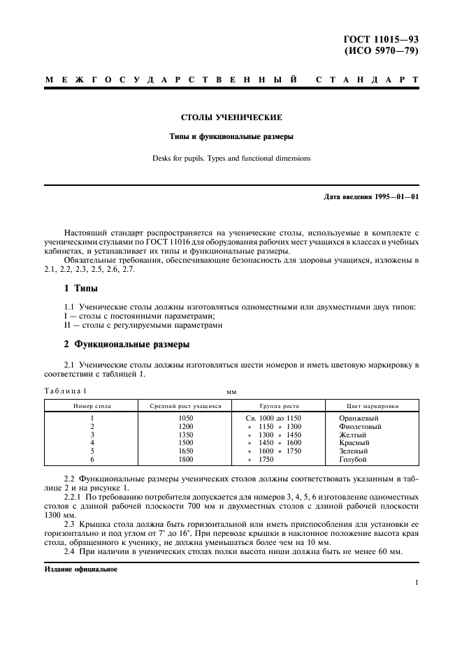 ГОСТ 11015-93