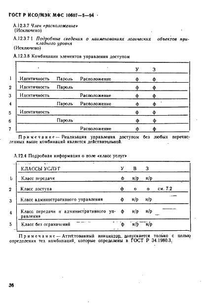 ГОСТ Р ИСО/МЭК МФС 10607-5-94