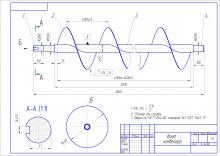 Шнек для мотобура своими руками чертежи и размеры